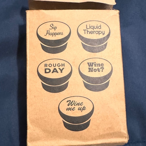 The Only Gift Worth Giving Wine Stoppers & Tovolo silicone king cube ice tray - Picture 5 of 13